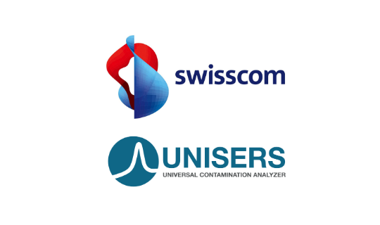 Logo Swisscom und Unisers
