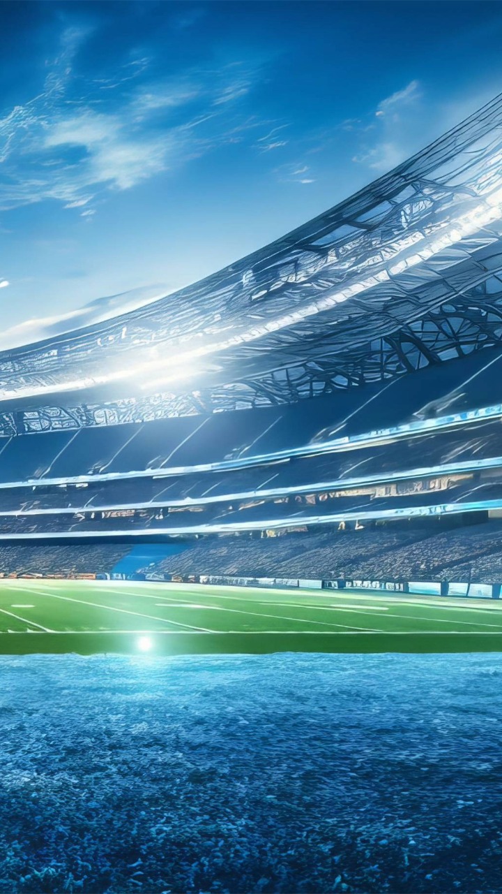 Sport stadion abends