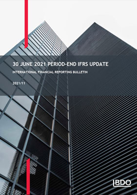Period-end IFRS update