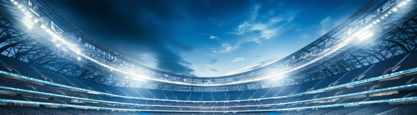 Sport stadion abends