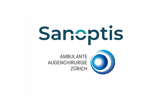 Logo Sanoptis und Augenchirurgie