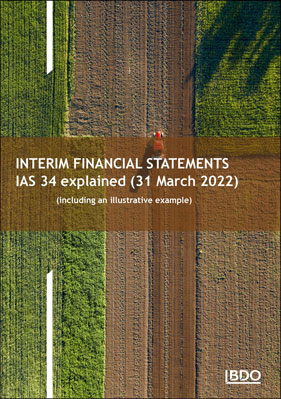 INTERIM FINANCIAL STATEMENTS IAS 34 explained (31 March 2022)
