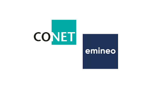 Logo emineo and CONET